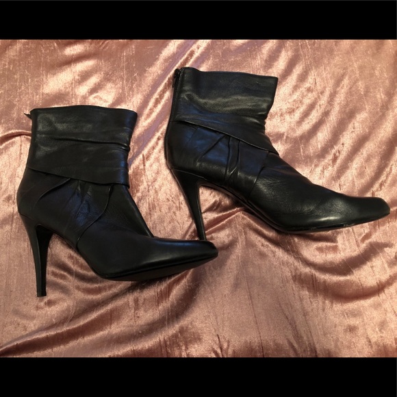 Aldo Shoes - ALDO Stiletto Leather Booties